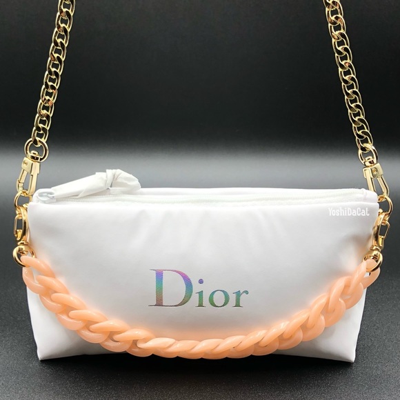 🆕 Dior Beauty Cosmetic Pouch to Crossbody Bag Purse from the Beauty Line, New - Picture 3 of 9